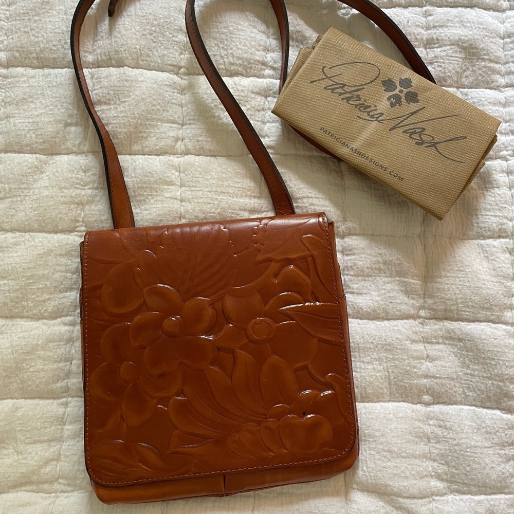 Patricia Nash Leather Crossbody bag